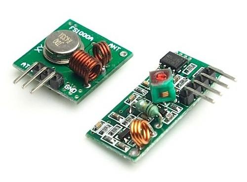 Set RF wireless receiver & transmitter 315MHZ / 433MHZ