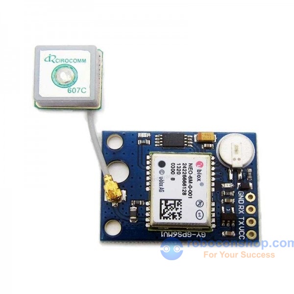 Module định vị toàn cầu Ublox NEO-6M GPS Module with EEPROM and Antenna for Flight Control