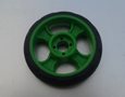 Plastic wheels for outdoor robot