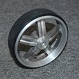  Aluminum wheels diameter 145mm (use for gear motor )