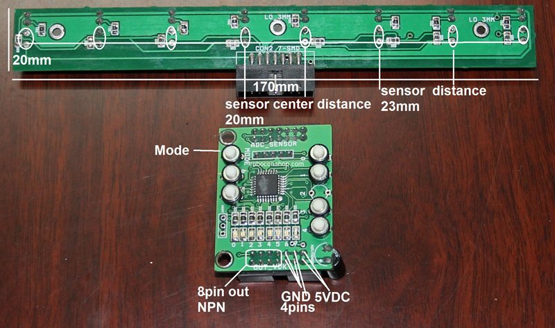 Photo sensor combo 8 auto detect